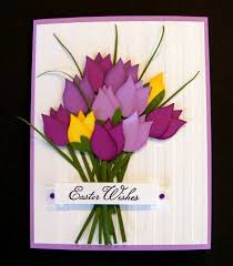 This week is a theme challenge. Su Bird Builder Tulip Cards Tulips Card Easter Cards Handmade Cards Handmade
