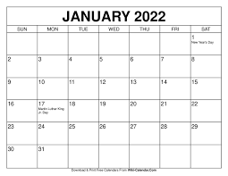 Portrait) on one page in easy to print pdf format. Free Printable January 2021 Calendars