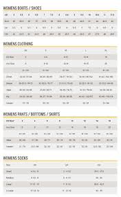 Sperry Shoe Size Chart In Inches Comprehensive Size Chart