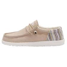 This unique combination allows you to attack each day as a new adventure with the confidence your feet won't be the reason to slow down. Wally Funk Men S Casual Shoe Hey Dude Shoes