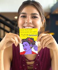 Retro Style Birthday Card, Funny Occasion Card, Funny Birthday Card, Humour  Greeting Card, Woman, for Her, Happy Birthday Card, Fabulous