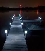 Solar Dock Lights Keeping Your Dock Safe At Night Dock Lighting Lakefront Living Outdoor Lighting