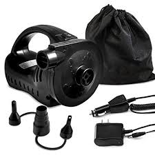 Etekcity Electric Rechargeable Air Pump Portable Air Mattress Pump Quick Fill Inflator Deflator For Inflatables Raft Bed Bo Inflatable Rafts Air Pump Pool Toys