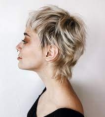 Feathered Pixie With Elongated Nape Short Hair Styles Hair Styles Thick Hair Styles