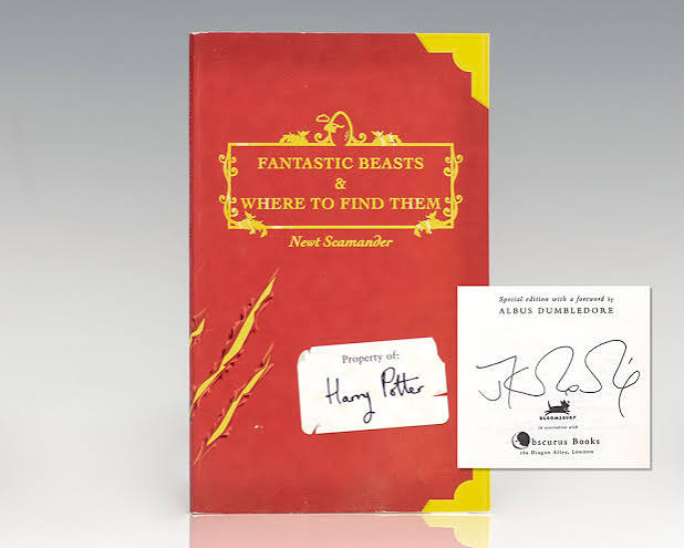 Fantastic Beasts and Where to Find Them. - Raptis Rare Books | Fine Rare  and Antiquarian First Edition Books for Sale