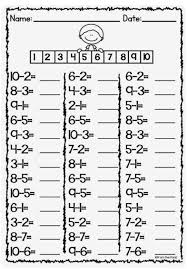 Operazioni Entro Il 10 1st Grade Math Worksheets Mathematics Worksheets Printable Math Worksheets