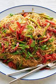 Vegetable Noodle Salad With Sesame Vinaigrette Recipe Recipe In 2021 Vinaigrette Recipes Vegetable Noodles Recipes