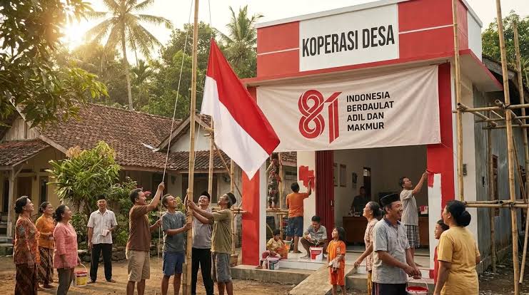 Momentum HUT RI Perkuat Koperasi Merah Putih sebagai Penggerak Ekonomi Desa