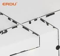ERDU Modern Design 24V Belt Track Lights Villa Decoration Tuya Zigbee DALI 0-10V Linear Light Woven Track Lighting
