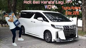 Sementara alphard g atau vellfire dibanderol dengan harga rp 1,218,950,000. 11 05 Mb Aidil Zafuan Captain National Footballer Jdt Player Buy Toyota Alphard 2 5 Sc 2017 Convert 2018 Download Lagu Mp3 Gratis Mp3 Dragon
