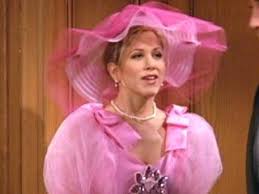 Rachel Green As A Bridesmaid
