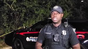 Officer Crashes Through Gate