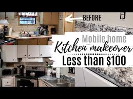 Mobile Home Kitchen Makeover