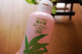 頭皮の乾燥にも桃の葉ローション アセモン