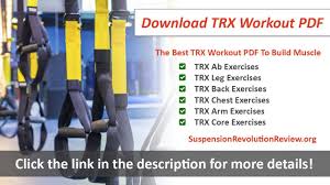 Download The Best Trx Workout Pdf To Build Muscle Youtube