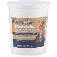 Drs Foster And Smith Probiotic Soft Chews With Prebiotics For Dogs And Cats 1 Lb In 2020 Prebiotics Prebiotics For Dogs Fermentation Products