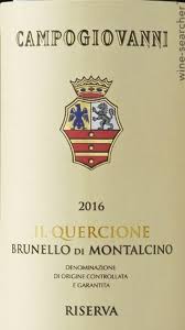 San Felice Campogiovanni Il Quercione, Brunello di Montalcino Riserva DOCG,  Italy