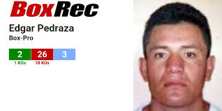 BoxRec: Edgar Pedraza