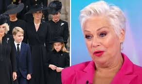 'Oh my God!': Denise Welch reacts to 'awful' moment at Queen's funeral amid  brutal snub