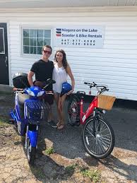 the group from ottawa and london that includes michelle stephanie jacob and maurick picture of niagara on the lake scooter bike rentals niagara on the lake tripadvisor lake scooter bike rentals niagara