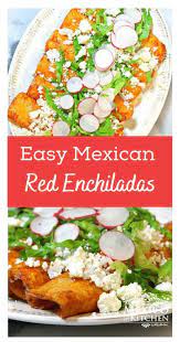 Red Enchiladas Recipe Receta De Enchiladas Rojas Easy Delicious Recipe Mexican Food Recipes Authentic Mexican Food Recipes Recipes