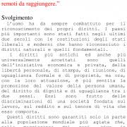 Pure a scuola la situazione può dirsi abbastanza buona. Tema Sui Diritti Umani Docu Plus