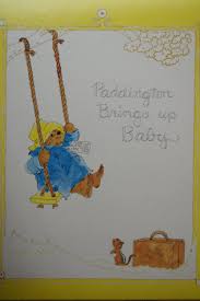 Paddington Bear Baby Record Book Gibson Unused 1978 Baby Records Baby Record Book Paddington Bear