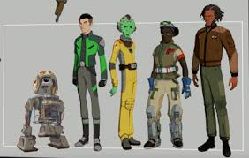 Team Fireball From Star Wars Resistance Introduced In New Video Star Wars Characters Pictures Star Wars Canon Star Wars Memes