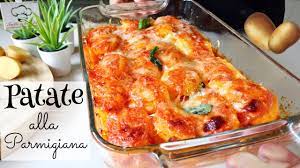 Patate Alla Parmigiana Piatto Semplice Veloce Economico Potatoes Parmigiana Youtube