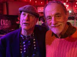 With the great Dick Cooper. His photo archive documents an important  musical epoch.