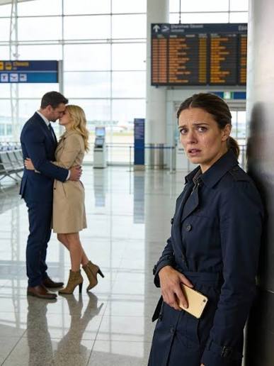 Husband's secret plan exposed at airport
