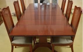 1940 model in excllent condition! Lot Art Vintage Duncan Phyfe Style Drop Leaf Dining Table With Cane Back Side Chairs