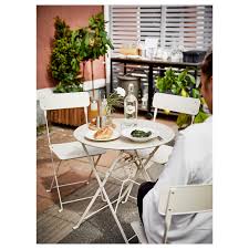 Tienda online de muebles, colchones, decoración y electrodomésticos. Saltholmen Mesa Y 2 Sillas Plegables Exterior Beige Ikea