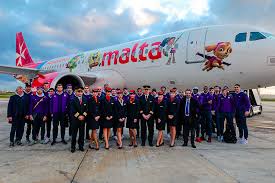 Level 2, skyparks business centre, malta international airport, luqa, lqa 4000, malta. Air Malta Is First Airline To Land An Airbus A320neo At Florence Peretola Airport To Fly The Fiorentina Football Team To Malta