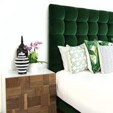 Delano Bed In Como Emerald Velvet Green Master Bedroom Green Bedroom Design Home Decor Bedroom