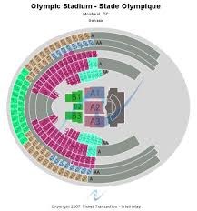 Olympic Stadium Tickets And Olympic Stadium Seating Chart