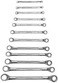 taparia 1812 ring spanner set 12 pieces pack of 2