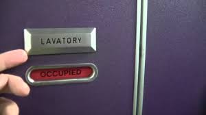 How To Open An Airplane S Inside Locked Lavatory Door From Outside Youtube