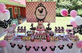 Minnie Mouse Birthday Party Ideas Photo 6 Of 15 Minnie Birthday Party Minnie Mouse Birthday Party Minnie Birthday