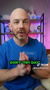 Thank you, Dr. Dustin Portela, for your continued support of the  #DontFryDay campaign. We love your message about building a habit of  wearing sunscreen every day! 🧴 , Thank you for encouraging ...