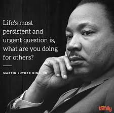 What we stand for: moms, dads and MLK