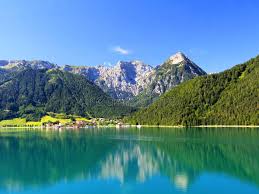The Achensee Lake In Austria Peaceful View Of The Achensee Lake In Tirol Austr Affiliate Austria Peaceful Achense Tirol Austria Tirol Central Europe