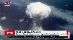 Check spelling or type a new query. 76 De Ani De La Hiroshima Ceremonii Discrete De Comemorare A Primului Atac Cu Bomba Atomica Youtube