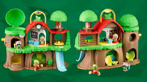 What is included in the little tikes tree house swing set? Head Back To School With The Timber Tots Schoolhouse The Toy Insider