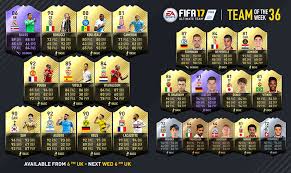 Fifa 21 giveaway i'm giving someone fifa 21 (or $60), all you have to do to win is: Fifa 17 Team Of The Week 36 Fifplay