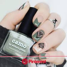 Cutie small diamonds and great color! 63 Cute Nail Designs For Every Nail Length Season In 2020 With Images Aztec Nails Swag Nails Gel Nail Designs Clara Beauty My