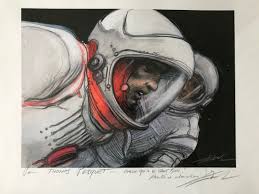 Thomas pesquet est un astronaute français de l'agence spatiale européenne (esa). Merci Enki Bilal Pour Ce Dessin Original Le Fan De Bd Que Je Suis Est Tres Touche Thomas Pesquet Scoopnest