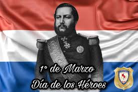 Llamara la atención de nacionales y extranjeros, y que obligara a preguntar. Das Paraguay S Tweet 1 De Marzo Dia De Los Heroes Salud Al Mariscal De Acero Hoy Recordamos Su Muerte En Cerro Cora Y Honramos La Memoria De Todos Nuestros Heroes