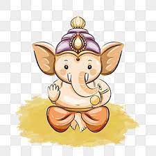 Cute Style Ganesh Chaturthi Elephant Element Elephant Ganesh Chaturthi India Png Transparent Clipart Image And Psd File For Free Download Diwali Drawing Cartoons Rangoli Ganesh