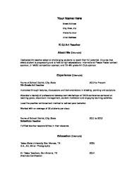 resume examples worksheets & teaching